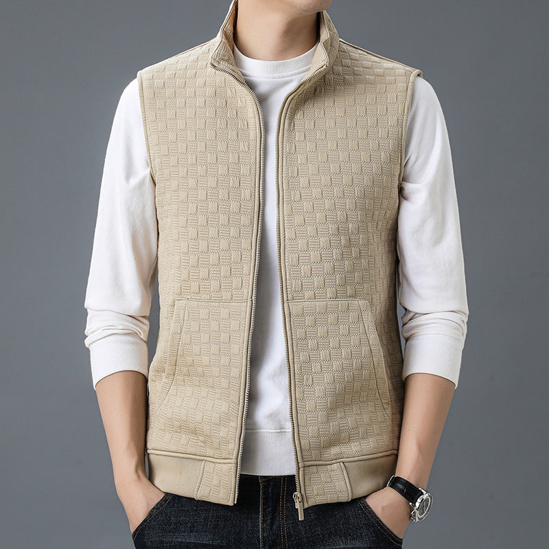 Casual Sleeveless Top Waistcoat Bottoming Vest