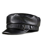 Men And Women Fashion Retro Cowhide Beret